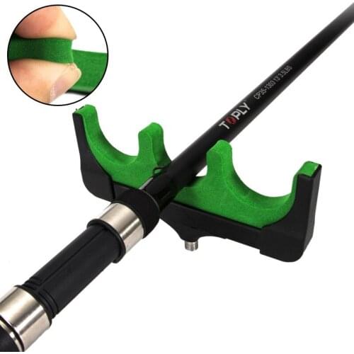 3/5/6 Hole Rod Fishing Rod Holder Feeder Pod Stand Holder Eva Soft Fishing Pole Tackle Carp Fishing Accessories