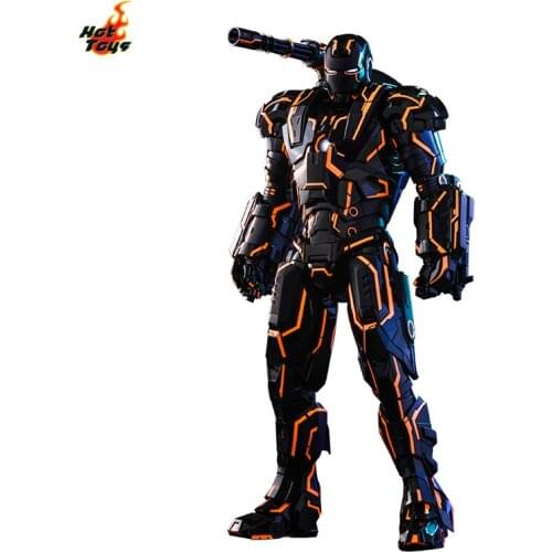 32.5Cm Marvel War Machine Iron Man Model Cartoon Alloy Iron Man Action Figures Toys Collectibles Metal Hero Dolls Gift 1:6