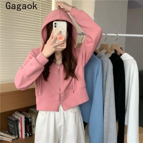 Женские куртки с капюшоном Gagaok China At AliExpress