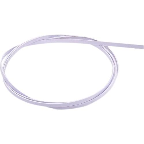 Guitar Binding DIY Binding Purfling Strip Musical Instrument Accessory White 64.96x0.24x0.04inch
