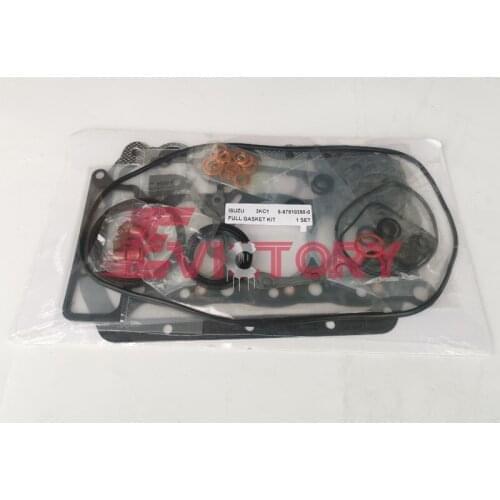 ISUZU Excavator 3KC1 piston ring + full cylinder gasket kit