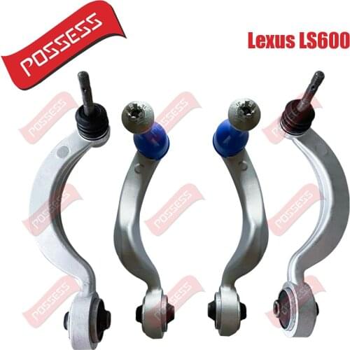 Four-piece upper control arm for Lexus LS600 LS600h LS600HL UVF45, 48630-59125 48610-59125 48630-59145 48610-59145