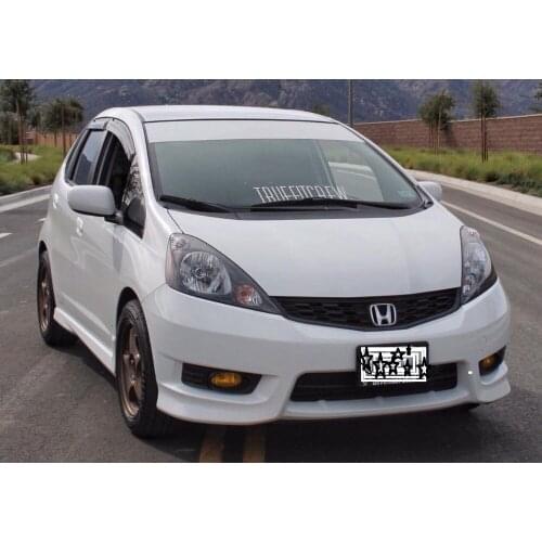 Fit for 2013 Honda Fit GE8 USDM spoon modified carbon fiber rear wing with rear spoiler wing