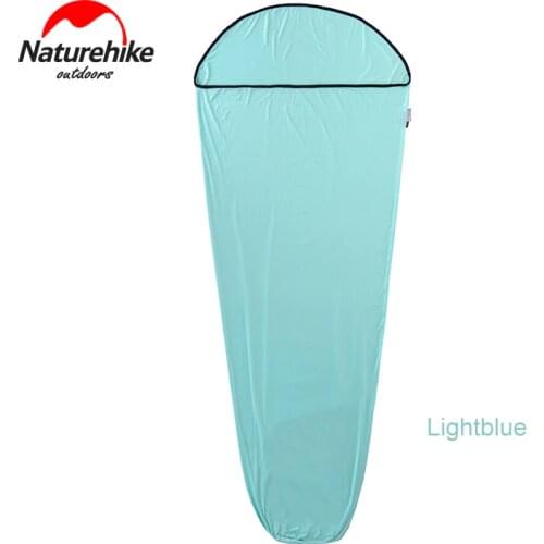 Naturehike Portable High Elasticity Outdoor Single Sleeping Bag Liner Travel Hotel Sheet