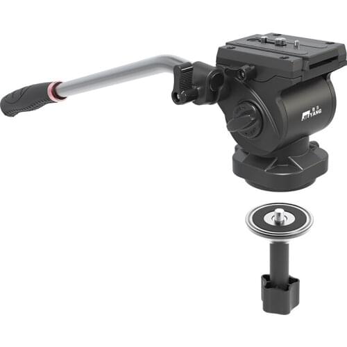 JIEYANG JY0608 Aluminum Professional Tripod camera tripod Hydraulic Damping Head camera tripod/Video Tripod/Dslr VIDEO Tripod