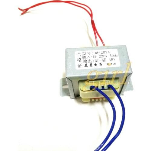 EI57 power transformer 20W DB-20VA 220V to 48V 0.5A AC AC48V transformer