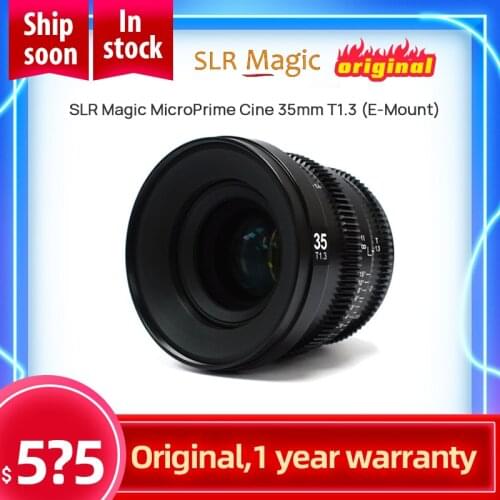 SLR Magic MicroPrime Cine 35mm T1.3 (E-Mount)
