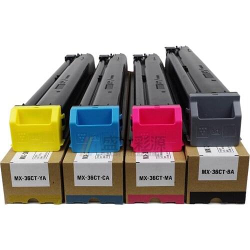 Compatible color toner cartridge for Sharp MX-2640 3610 3110 3115 2615 2610N 3111 MX-36 MX-36NT 36GT 36AT toner cartridge