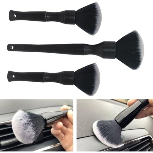 Ultra-soft Detailing Brush Super Soft Auto Interior Detail Brush With Synthetic Bristles Car Wash Cleaning Tool Duster Brush