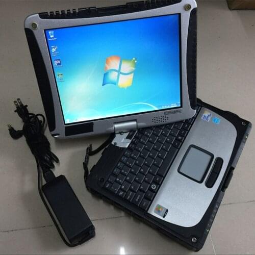V10.53 Alldata Auto Repair Software with Hdd 1tb Installed in Laptop CF19 Toughbook Touch Notebook Windows 7