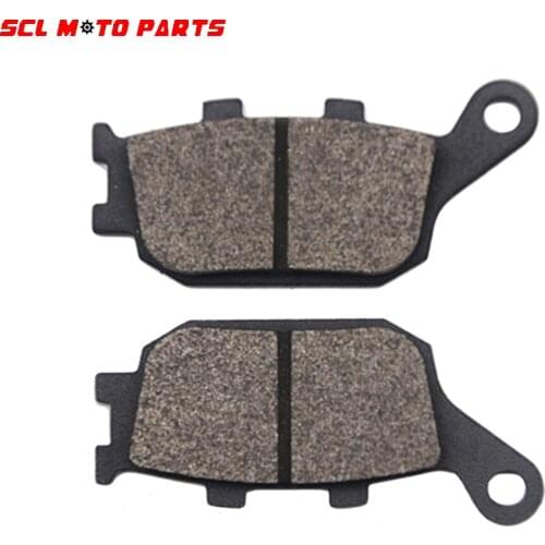 ALconstar-Motorcycle Rear Brake Pads For Honda CBF600 CBR600 NC700 CBF1000 Suzuki SV400 DL650 GSF650 GSX650 2 Pieces