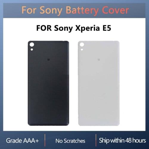 Back Battery Cover Door For Sony Xperia E5 F3311 F3313 C1604 With repair parts,For Sony Xperia E5 Housing Rear Replacement