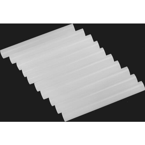 100mm*10PCS Opaque Hot Melt Adhesive Stick High Viscosity Electric Gun Repair Power Tools DIY Food Grade Glue Strip 7 11mm