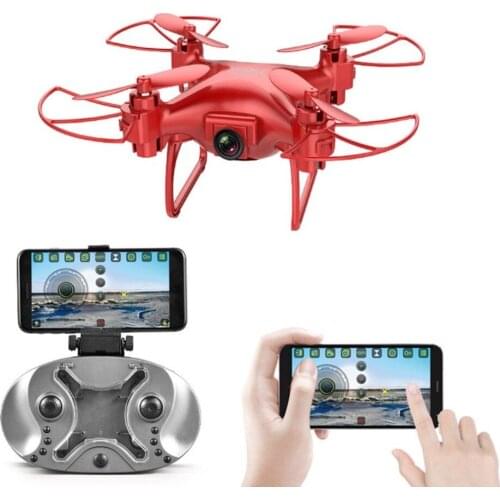 2.4G Smart mini pocket Drone Stable Gimbal Performance Wifi FPV 480P/720P HD Camera 360 Degree Roll with Storage Bag Quadcopter