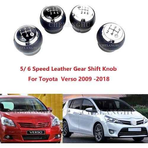 6 Speed Car Shifter Knob Gear Shift Knob For Toyota for Corolla 1.8MT 2007 2008-2013 For Toyota RAV4 AVENSIS YARIS D4D URBAN