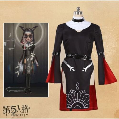 Anime Game Identity V Fiona Gilman Cosplay Costume Dress Belts Collars Hat Daily Carnival Party Festival Uniform Brand New