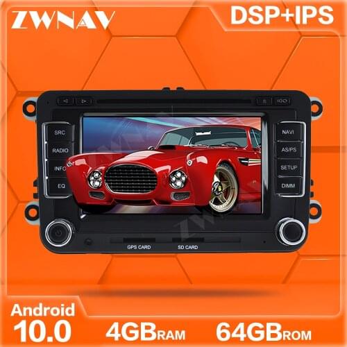 Android 10 2Din For VW/Volkswagen/Golf/Polo/Tiguan/Passat/b7/b6/leon/Skoda/Octavia car Radio GPS Car Multimedia player head unit