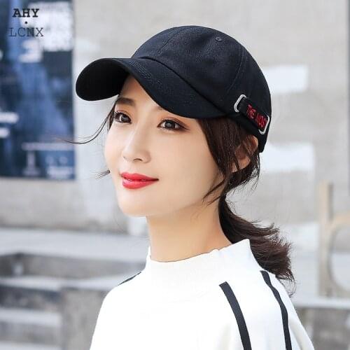 Summer New Outdoor Baseball Cap Letter Embroidery Breathable Adjustable Men Women Solid Color Caps Sun Protection Hat