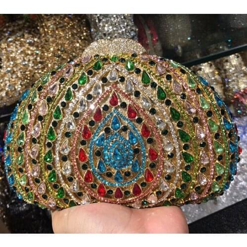 XIYUAN BRAND women colorful heart shape bridal wedding evening bags party cocktail day clutches female clutch bags for lady