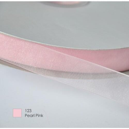 [IuBuFiGo ribbon] 1/4"(6mm) Organza Ribbon Packing 400yard/roll/lot