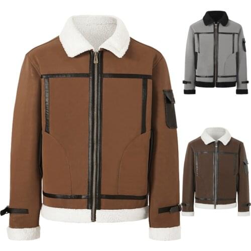 Faux Leather Pilot Jacket Men Plus Velvet Winter Thick Highneck Warm Jacket Zipper Outwear Top Coat Veste Brand Clothing 4XL