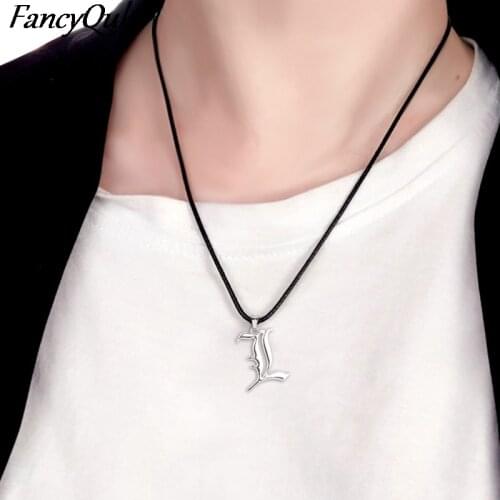 Death Note Non-Mainstream Necklace Smart Anime Fashion Jewelry Pendant Cosplay Unisex Accessories