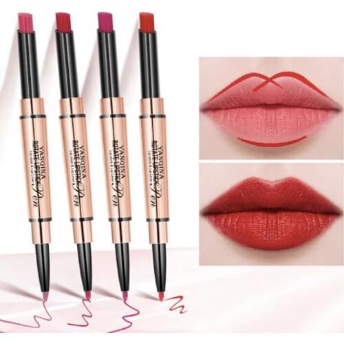 Red Velvet Lip liner Pencil Lapiz Labial Hidratante Mate Lipstick Matte Waterproof Pomadka Matowa Rouge à Lèvre Szminki Batons