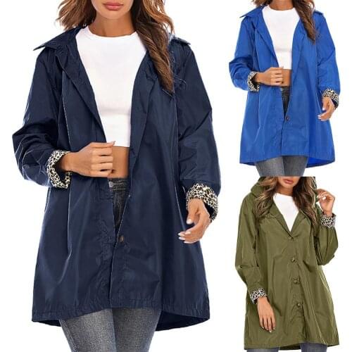 Sanwood Women's Raincoats With A Hood