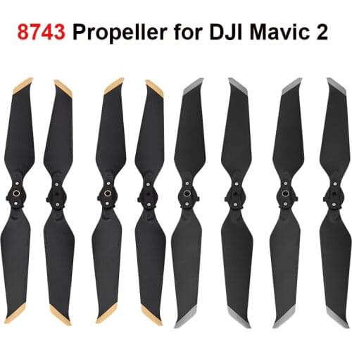 8pc Quick-Release 8743 Folding Propeller for DJI Mavic 2 Pro Zoom Low-Noise Props Blade Wing Fan Parts for DJI Mavic 2 Accessory