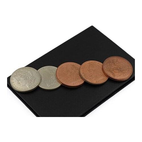 Hopping Morgan by Q Magic - Magic Tricks Close Up Magic Coins Appearing Vanishing Magia Magician Gimmick Illusion Prop Mentalism