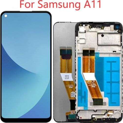 Suitable for Samsung A11 LCD monitor with frame Suitable for Samsung Galaxy A11 A115F/DS LCD monitor touch screen assembly