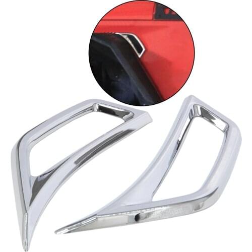 2Pcs/Set High Quality ABS Plastic Sticker Car Side Air Flow Vent for Fender Hole Cover Intake Grille Duct Decoration