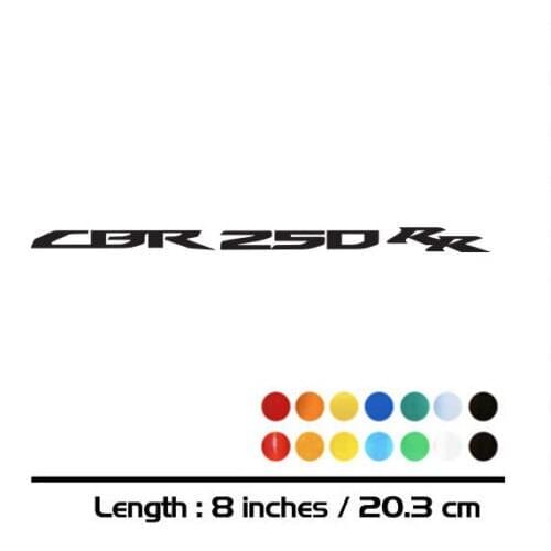 2 X New Sales motorcycle bike Fuel tank Wheels Fairing notebook Luggage helmet MOTO Sticker decals For HONDA CBR250RR