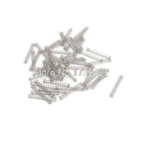 50PCS 0.012" Wire Dia 0.09" OD 0.65" Long Pinball Machine Compression Spring