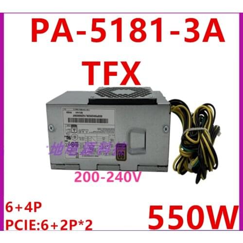 New PSU For Acer TFX 6Pin 550W Power Supply PA-5181-3A PA-1181-10AC PA-2251-2AB FSP180-10TGBAA FSP250-20TGPAA
