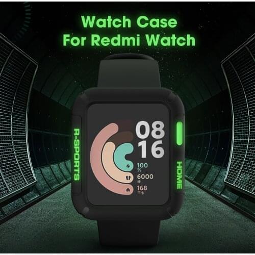 Sikai TPU Watch Case Skin Protective Cover for Xiaomi Mi Watch Lite Global Version for Xiaomi Redmi Watch Accessories