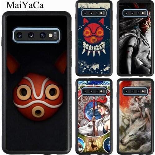 Princess Mononoke Anime Case For Samsung Galaxy S20 Plus S10 S9 Note 20 Ultra A51 A71 A31 A21S A20e A40 A50 A70 M31