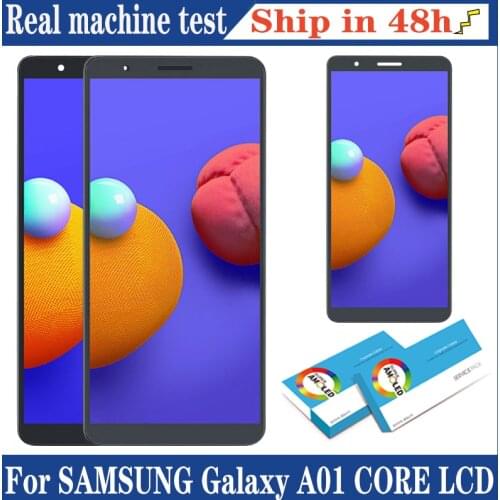 100% Original 5.3'' Display for Samsung Galaxy A01 Core SM-A013G A013F A013G A013M/DS LCD Touch Screen Digitizer Repair Parts
