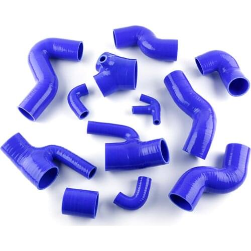 FOR Audi S4 RS4 Biturbo A6 B5 2.7T Bi-Turbo Silicone Induction Intake Hose