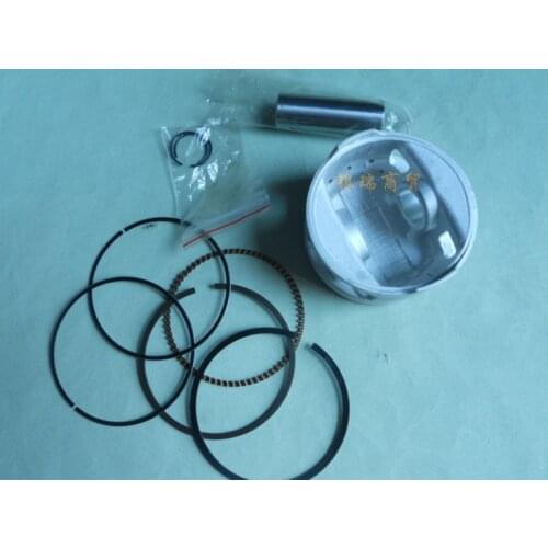 Egine Spare Parts Motorcycle 62mm Piston 15mm Pin Ring 1.2*1.2*2.5mm Set For HONDA CG150 ZJ150 CG ZJ 150 150 cc