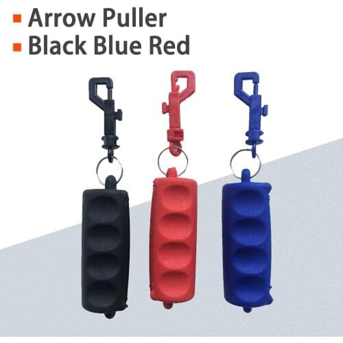 Arrow Extract Rubber Archery Arrow Puller Hunting Bow Shooting Keychain Best Compound Bow and Recurve Bow Arrow Archery