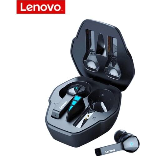 Lenovo HQ08 TWS Gaming Headset Low Latency Bluetooth Headphones AAC HiFi Sound Built-in Mic Wireless Earphone Waterproof Earbuds