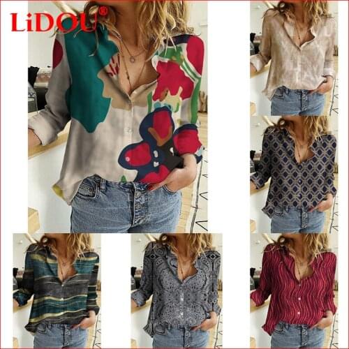 LIDOU Womens Chiffon Blouses