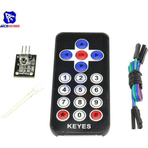 Diymore HX1838 Infrared Remote Control Module Wireless IR Receiver Module for Arduino