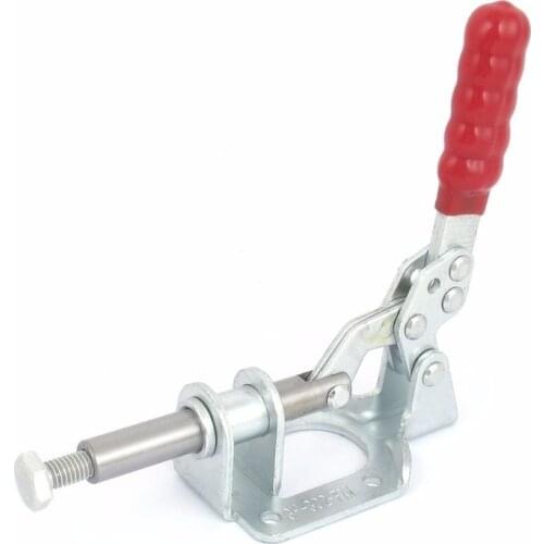 Push Pull Toggle Clamp Capacity 136Kg/300Lbs Plunger Stroke 180 Degree Toggle Clamp Rod Vertical Arm Welding Machine