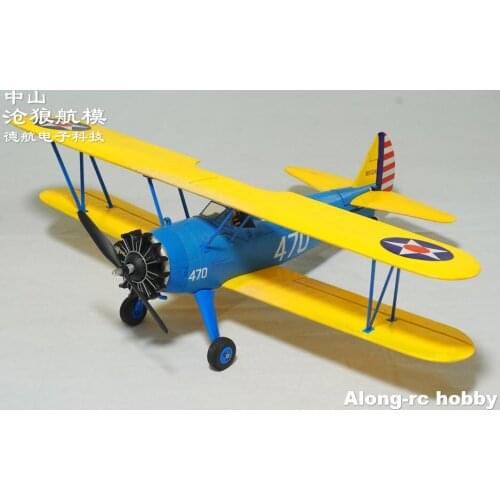 NEW EPO RC plane RC HOBBY wingspan 1200mm PT-17 STEARMAN Airplane PT17 V2 RC MODEL PLANE (have kit set or PNP set )