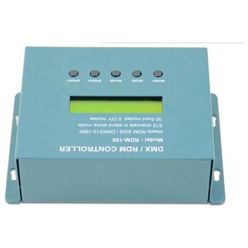 RDM-100 support DMX512 signal control system to achieve RGB 256 gray-scale led control system 512ch USB PC+Stand Alone RDM Maste