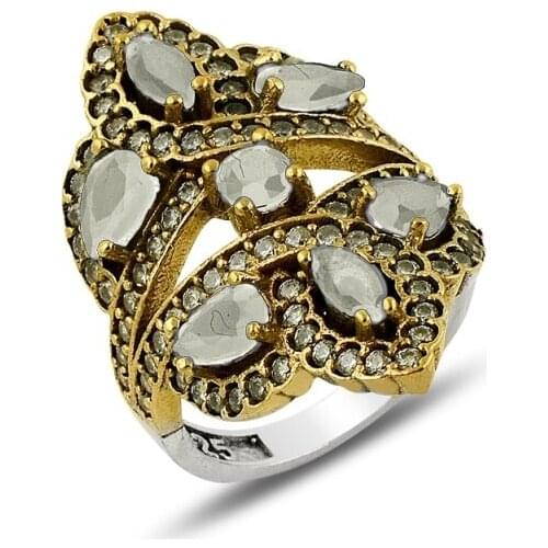 Silver 925 Sterling Authentic Crown Pattern Ring