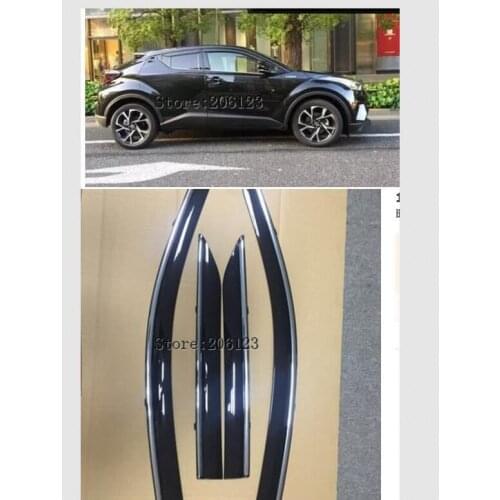 2016 2017 2018 Window Wind Deflector Visor Rain/Sun Guard Vent for Toyota C-HR CHR