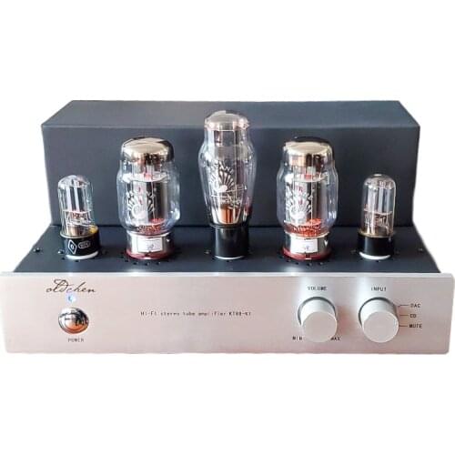2021 Nobsound KT88-K1 fever version audio Bluetooth tube amplifiers KT88*2 +6H8C high power output 15W + 15W AC110/220V optional